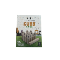 Traditional Scandinavian Number Kubb Game 6+ 